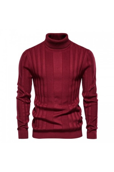 Turtleneck, Burgundy