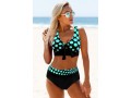 Polka Dot High Waisted Bikini Set