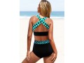 Polka Dot High Waisted Bikini Set