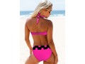 Polka Dot Mid Waist Bowknot Bikini Set