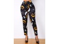 Halloween Print High Waist Super Elastic Legging