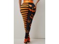 Halloween Print High Waisted Skinny Pants