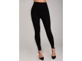 Hot Drilling Black High Waist Pants