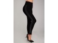 Hot Drilling Black High Waist Pants