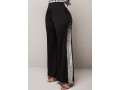 Sequin Black Ombre High Waisted Pants