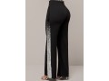 Sequin Black Ombre High Waisted Pants