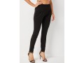 Solid High Waisted Skinny Pocket Pants