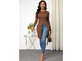 Long Sleeve Round Neck Side Slit Sweater