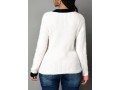 Pink Long Sleeve Round Neck Sweater