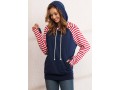 Drawstring Kangaroo Pocket Long Sleeve Hoodie