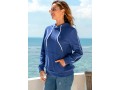 Kangaroo Pocket Drawstring Detail Long Sleeve Hoodie