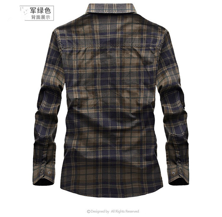 Marke-Military-Shirt-Mnner-Plaid-Chemise-Homme-Baumwolle-Casual-Fracht-Mnner-Hemd-langarm-Weiche-Atm-32861784675-3